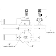 TACO Grand Slam 860 Electric VHF Antenna Mount [GS-860]