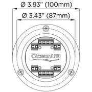 OceanLED Sport S3166S Underwater LED Light - Ultra White [012102W]