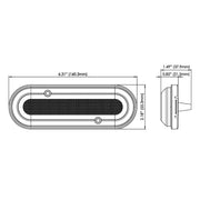 OceanLED M6 Gen2 Mast Light - Surface Mount - Warm White [011204WW]