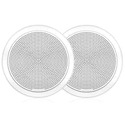 Fusion FM-F77RW FM Series 7.7" Flush Mount Round Marine Speakers - White Grill - 200W [010-02300-00]