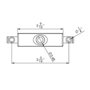 TACO Rub Rail Mounted LED Nav Light Set f/SuproFlex Only [F38-9960]